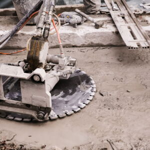 Betonschneiden Kranfundamente Hagen Betonsägen NRW