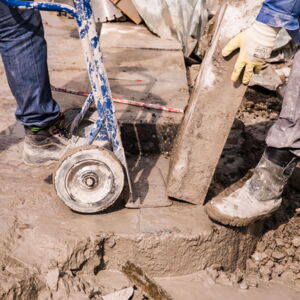 Betonschneiden Kranfundamente Hagen Betonsägen NRW